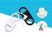2 in 1 -Bottle Opener Keychain USB Charge Cable for iPhone & Andro - Indigo-Temple