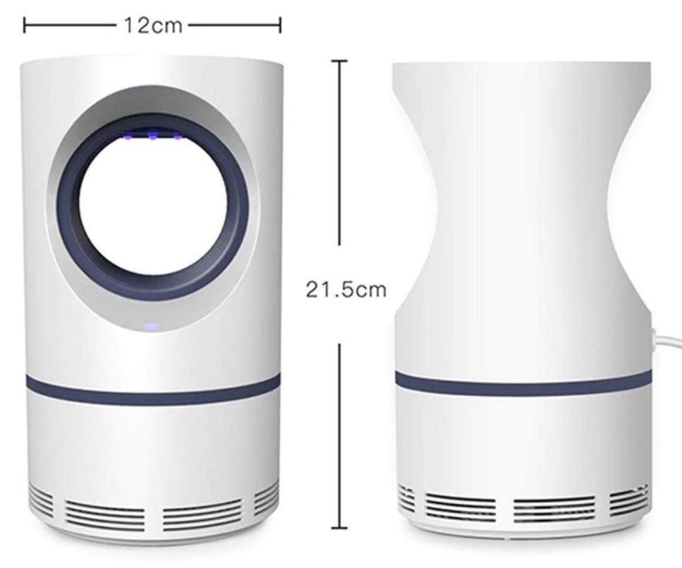 Vortex Suction and UV Mosquito Trap - Indigo-Temple