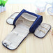 Deluxe Toiletry Travel Pouch - Indigo-Temple