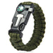 5 IN 1 Paracord Survival Bracelet - Indigo-Temple