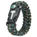 5 IN 1 Paracord Survival Bracelet - Indigo-Temple