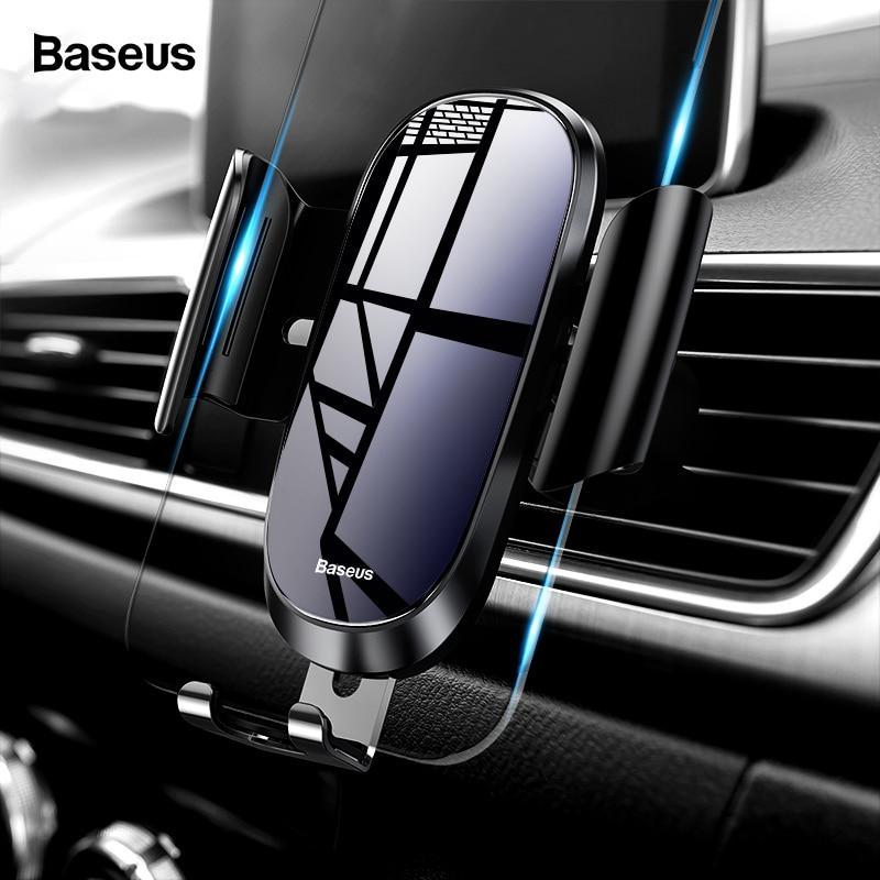 BASEUS Elegant Gravity Auto-lock Car mount - Indigo-Temple
