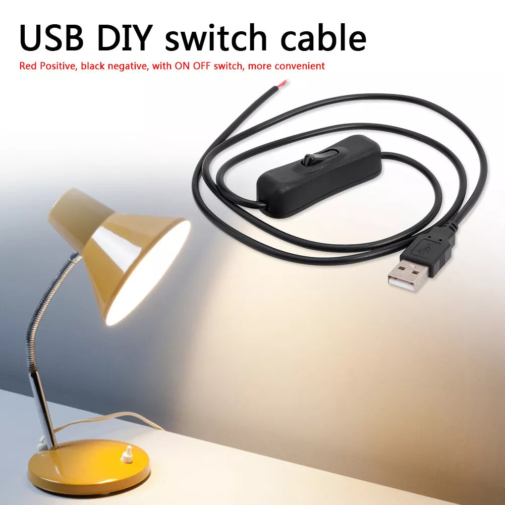Instant Power Management USB ON/OFF Switch Cable Extension Device (2pc