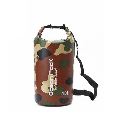 Camouflage Waterproof Dry Bag - Indigo-Temple