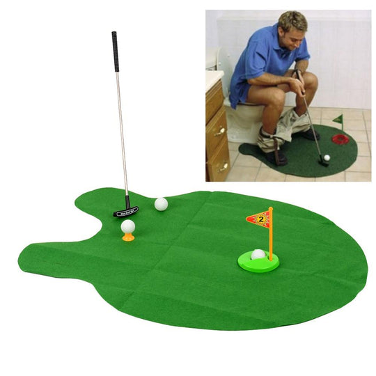 Bathroom Mini Golf Game - Indigo-Temple