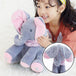 Peek-a-boo Interactive Elephant Plush Dolls - Indigo-Temple
