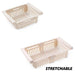 Resizable Pull-out Refrigerator Storage Box - Indigo-Temple