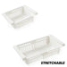 Resizable Pull-out Refrigerator Storage Box - Indigo-Temple