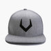 Valourian™ Embroidered Flat-Bill Snapback Cap - Indigo-Temple