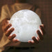 Luna™ - 3D Printed Full-Moon LED Lamp - Indigo-Temple