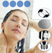 Smart-Control Triple-Pressure Rotating Showerhead - Indigo-Temple