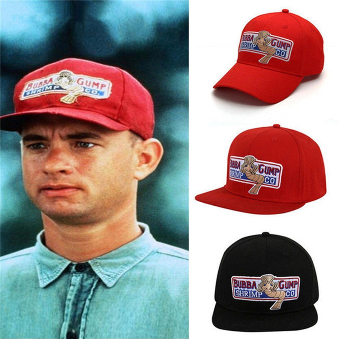 Bubba Gump Shrimp Co. Cap - Indigo-Temple