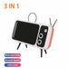 Retro Shape TV Bluetooth Speaker & Mobile Phone holder - Indigo-Temple