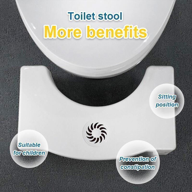 Folding Toilet Anti Constipation Step Stool - Indigo-Temple