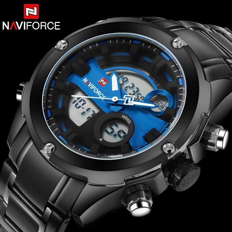 Military Analog Digital Watch (4 colors) - Indigo-Temple