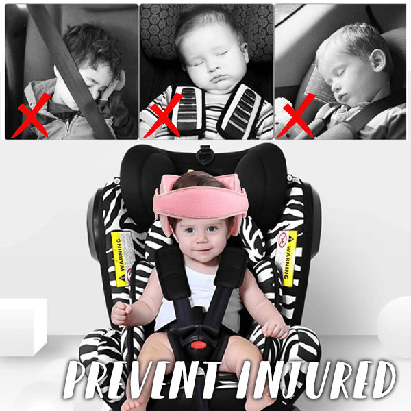 Sweetdreams™ Child Car Seat Head Support - Indigo-Temple