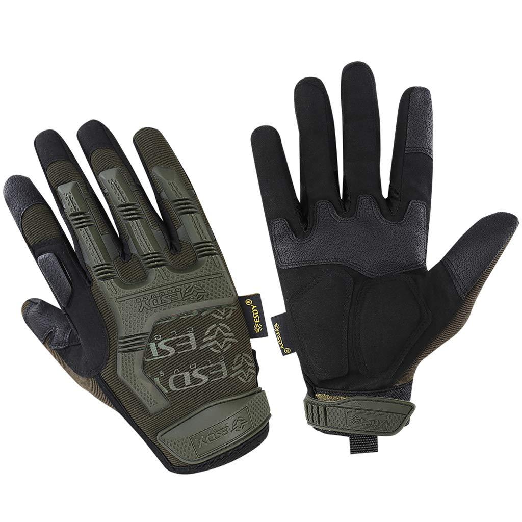 Maximum Impact Anti-Slip Tactical Gloves - Indigo-Temple