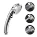 Smart-Control Triple-Pressure Rotating Showerhead - Indigo-Temple