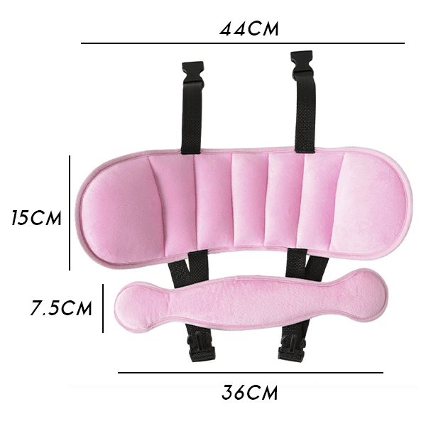 Sweetdreams™ Child Car Seat Head Support - Indigo-Temple