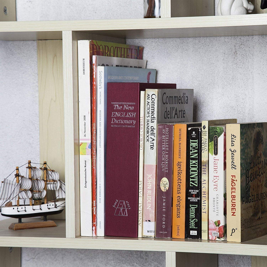 English Dictionary Decoy Book Safe - Indigo-Temple