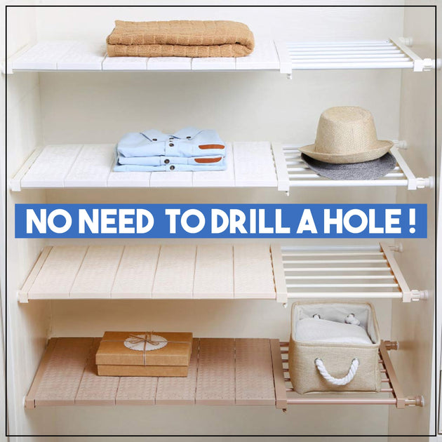 MagicShelf™ Size Adjustable Multipurpose Shelf - Indigo-Temple