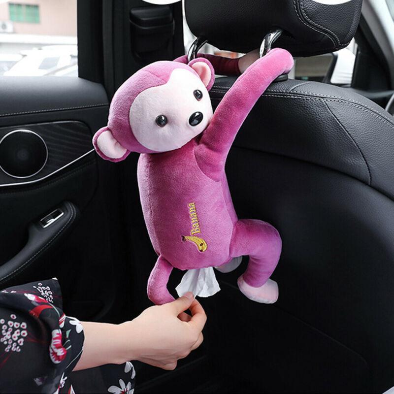 Creative Hanging Monkey Tissue Holder for Home and Car - Indigo-Temple