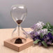 Hand-Blown Magnetic Hourglass - Indigo-Temple