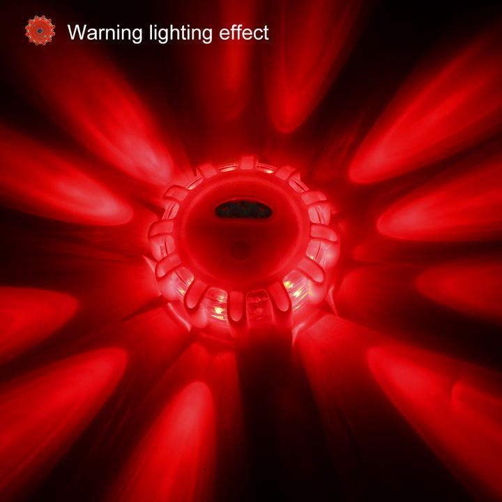 2 X Magnetic LED Emergency Safety Flares (2 pcs) - Indigo-Temple