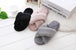 Women Faux Fur  Winter Slippers - Indigo-Temple
