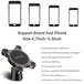 2-IN-1 Qi-Wireless Magnetic Phone Charger - Indigo-Temple