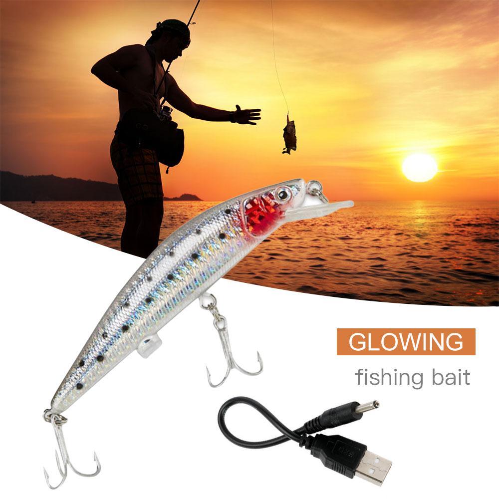 Rechargeable Twitching Fish Lure (2 pcs set) - Indigo-Temple