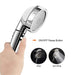 Smart-Control Triple-Pressure Rotating Showerhead - Indigo-Temple