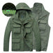 2 IN 1 waterproof Coat & Sleeveless Vest (2 colors) - Indigo-Temple