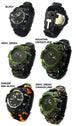 Ultimate Outdoor Survival Essentials Watch - Indigo-Temple