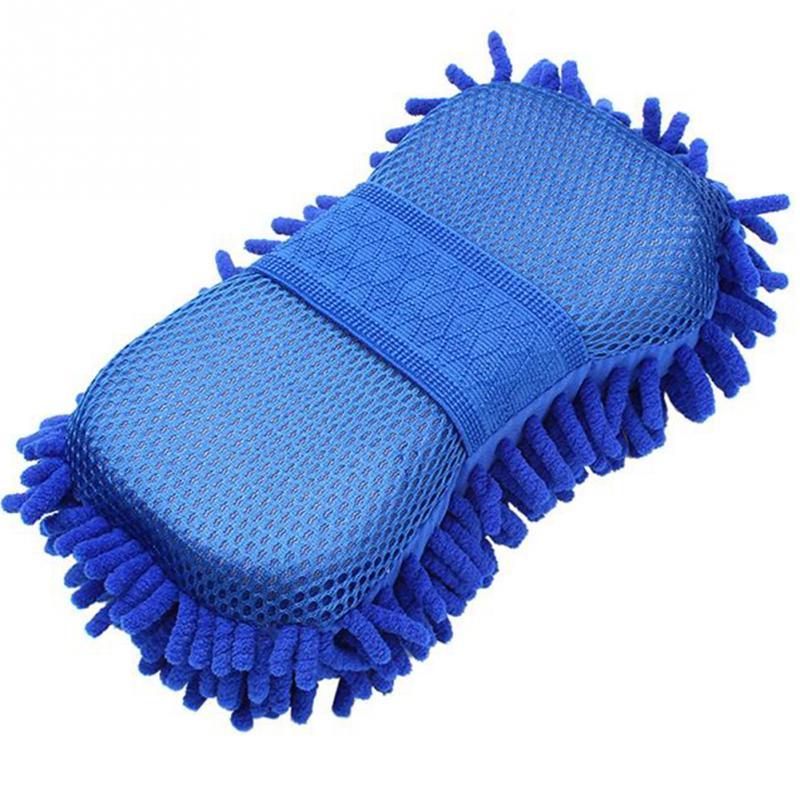 Super Mitt™ Car Wash Cleaning Glove (2 pcs) - Indigo-Temple