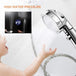 Smart-Control Triple-Pressure Rotating Showerhead - Indigo-Temple