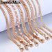 TrendsMax™ Rose Gold Unisex Chain-Link Bracelets - Indigo-Temple