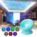 Mystical Aurora Projector With Built in Speaker - Indigo-Temple