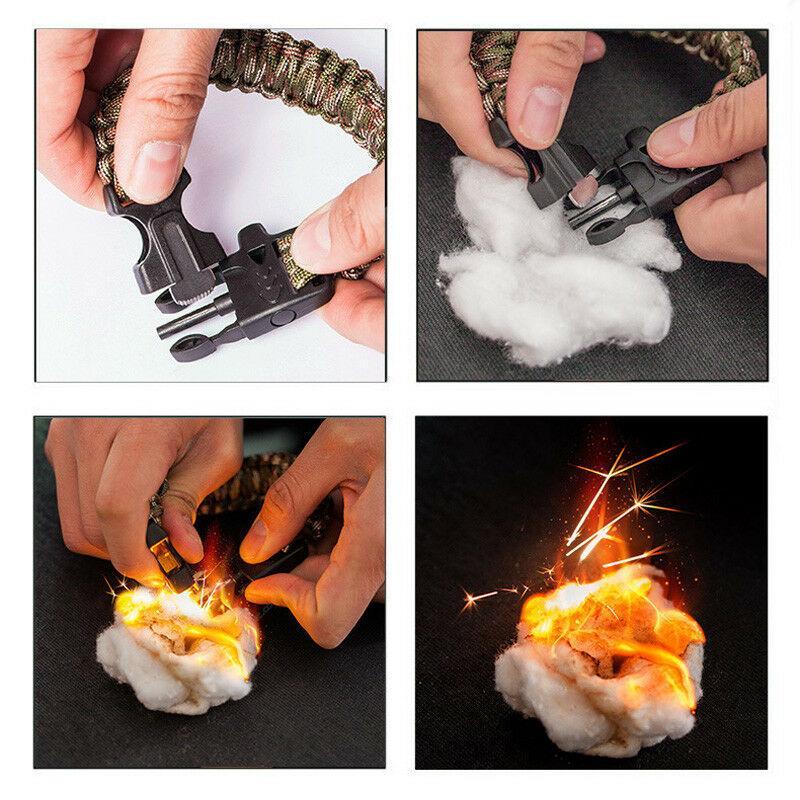 Ultimate Outdoor Survival Essentials Watch - Indigo-Temple