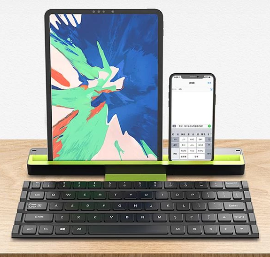 Foldable Wireless Rolly Bluetooth Keyboard - Indigo-Temple