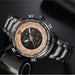 M109 -FULL STEEL TACTICAL WRIST WATCH - Indigo-Temple