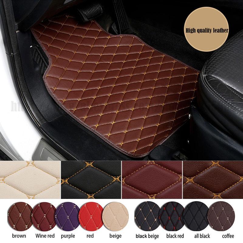 Luxury Car Floor Mat 4pcs Full set (free shipping) - Indigo-Temple