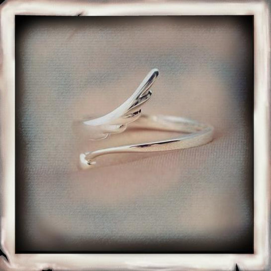 ANGELICA - Sterling Silver Wrap Ring - Indigo-Temple