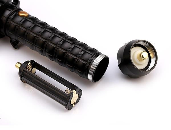 Telescoping Tactical Led Torch Baton - Indigo-Temple