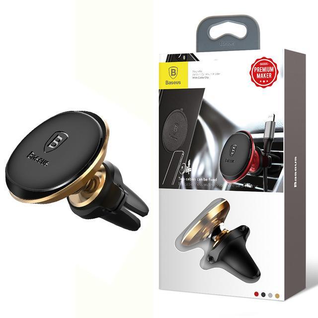 Baseus Magnetic Phone Holder With Cable Clip - Indigo-Temple