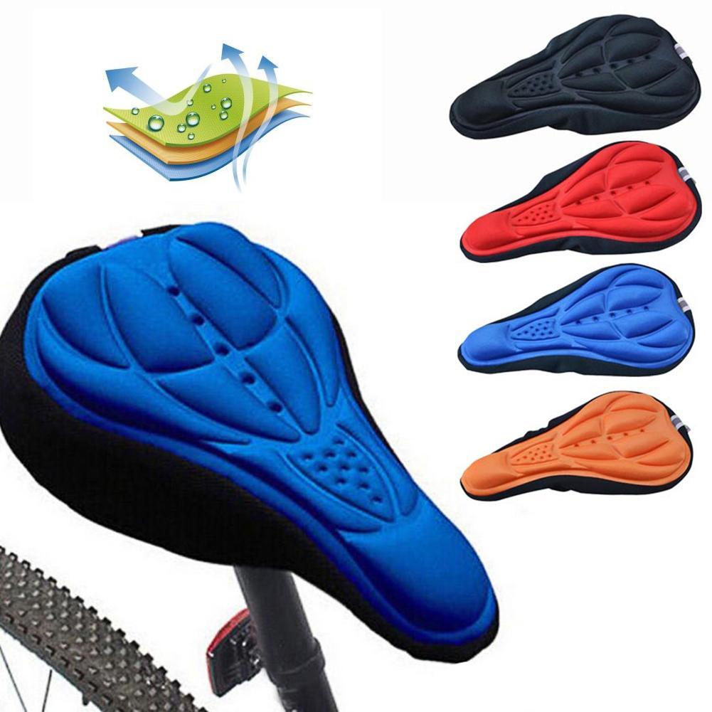 Memory Foam Bike Seat Cushion Cover - Indigo-Temple