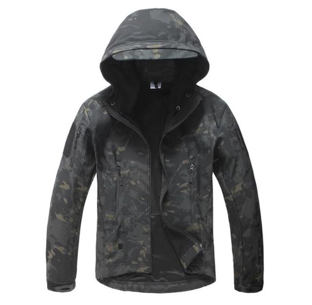 TACTICAL SHARKSKIN SOFT SHELL WATERPROOF JACKET (free shipping) - Indigo-Temple