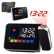 PROJECTION  ALARM CLOCK + WEATHER  DISPLAY - Indigo-Temple