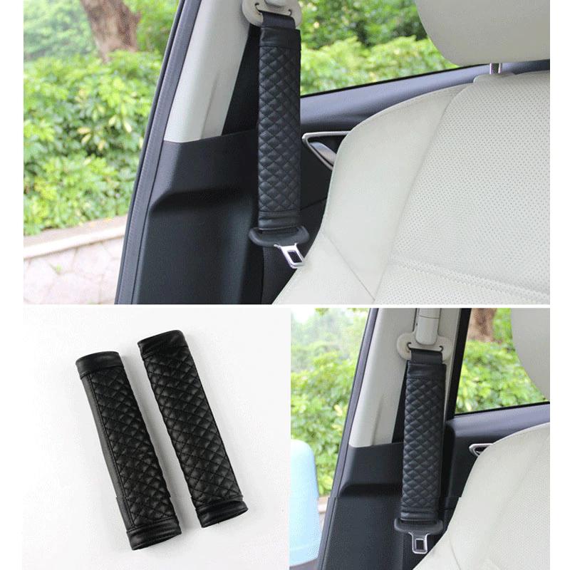 Luxurious Seat Belt Shoulder Cushions - Indigo-Temple