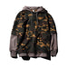 Men Camouflage Military Hoodie (3 colors) - Indigo-Temple